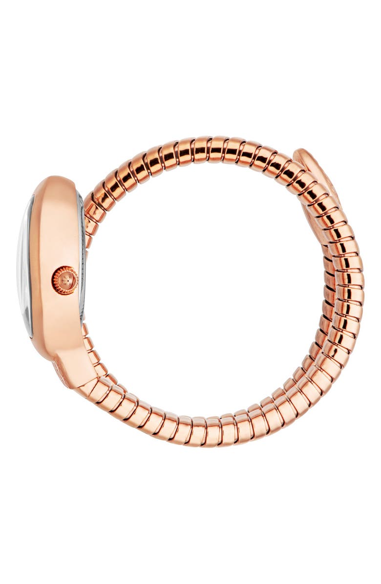 Just Cavalli Snake Wraparound Bracelet Watch, 20mm x 34.5mm, Alternate, color, 