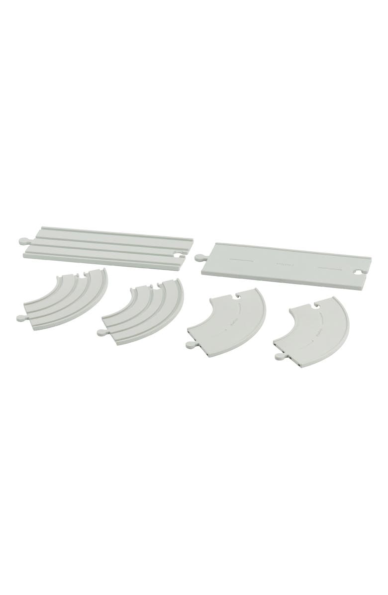 PlanToys<sup>®</sup> Rubber Road & Rail Extension Tracks, Main, color, Assorted