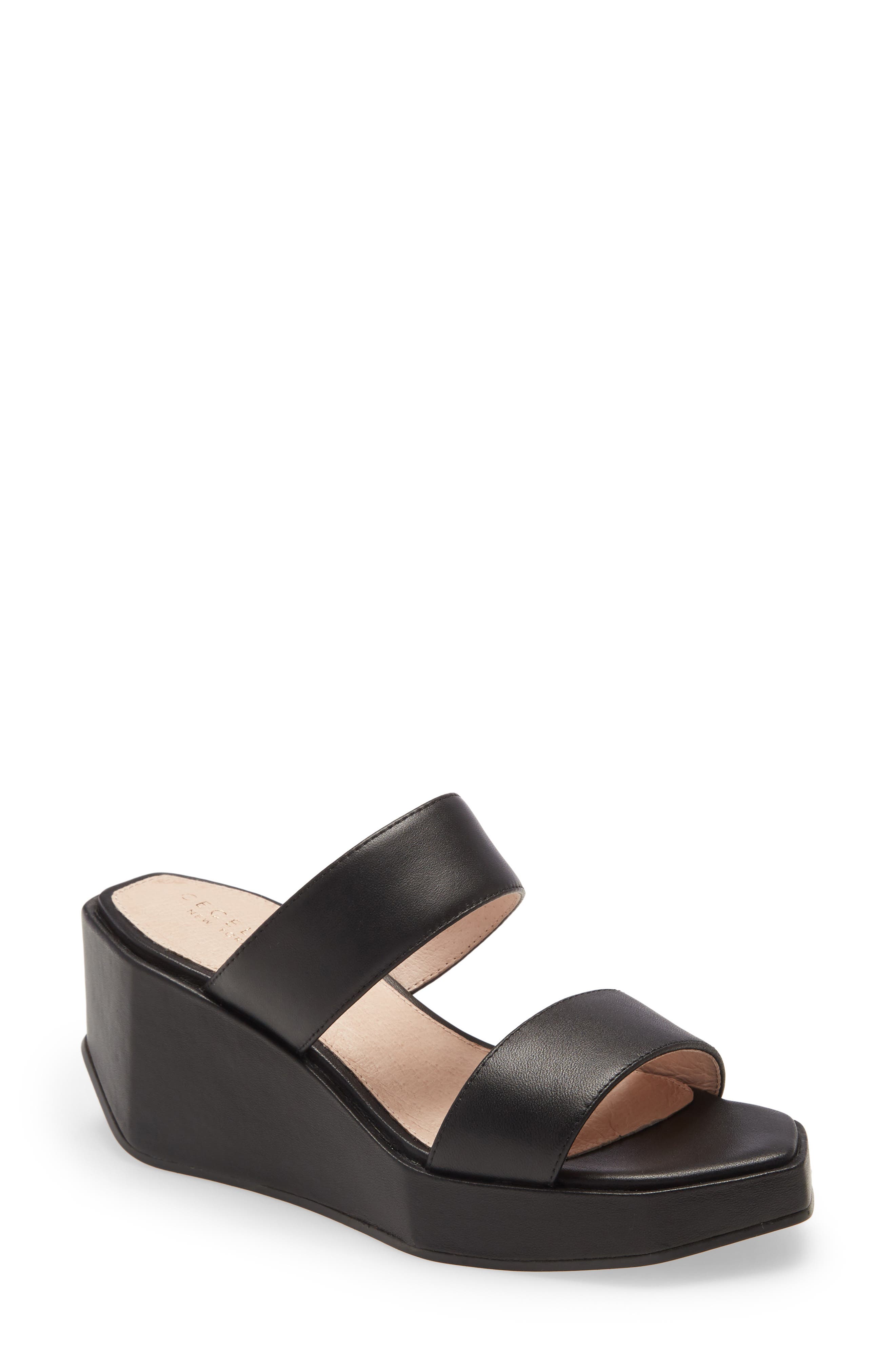 Cecelia New York Bailey Wedge Platform Slide Sandal, Main, color, 