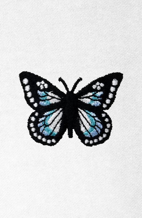 Dalix Butterfly Midweight Fleece Crewneck Sweatsuit