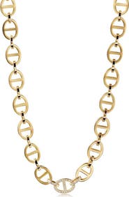 Jane Basch Designs Oval Chain Necklace