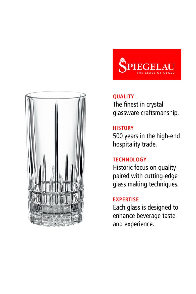 Perfect Longdrink Glass Set of 4, Alternate, color, Clear