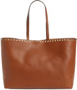Valentino Garavani Rockstud Leather Tote