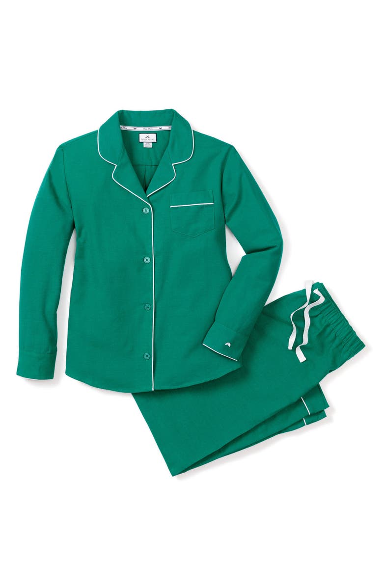 Petite Plume Women's Classic Flannel Pajamas, Alternate, color, 