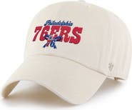 '47 Women's '47 Natural Philadelphia 76ers Bow Stack Clean Up Adjustable Hat