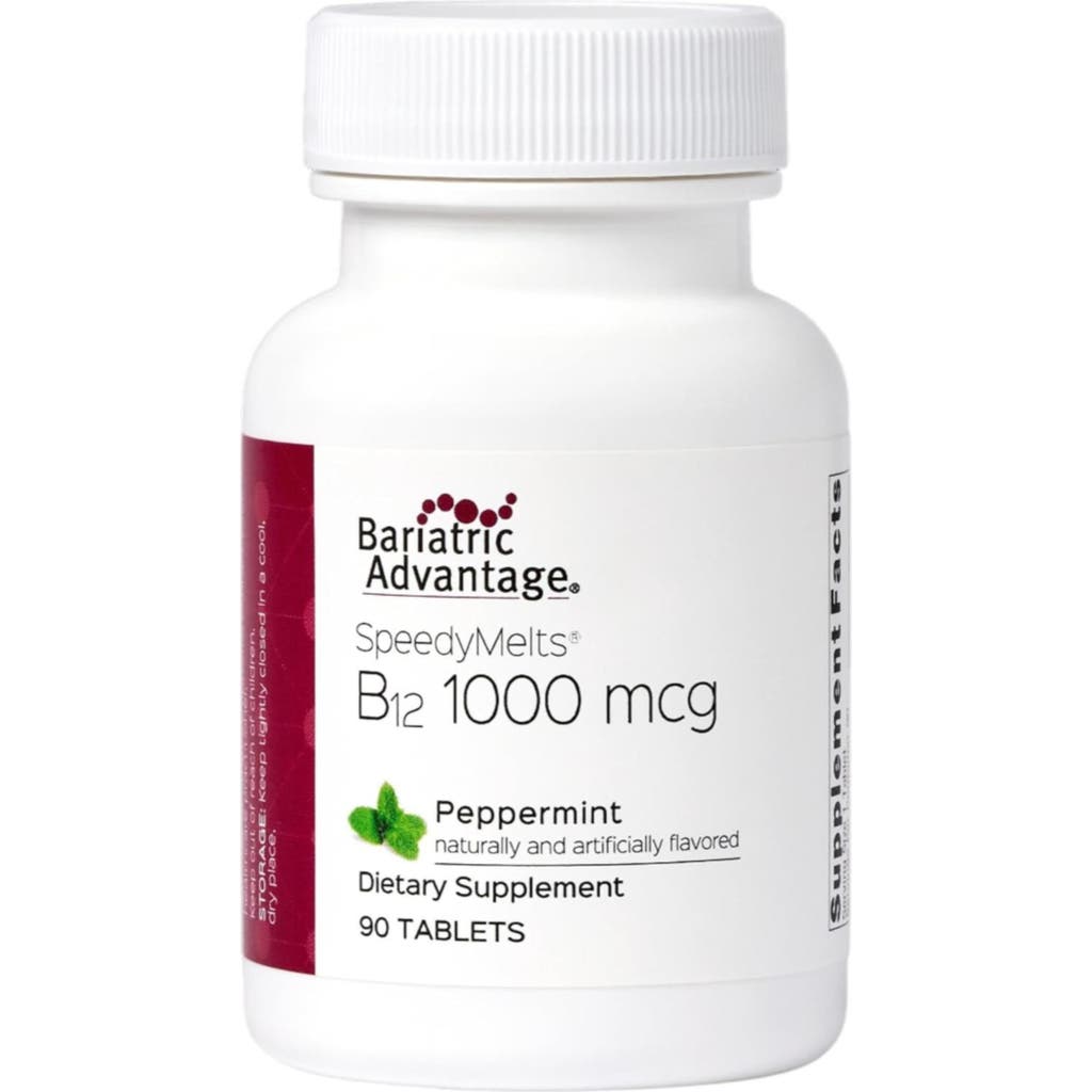 Bariatric Advantage Fast Melting B12 1000 mcg Supplement with Folic Acid Peppermint 90 Count in None at Nordstrom