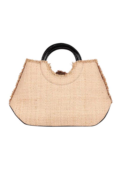 Anne Fontaine Bag Signature Floral Handbag In Brown