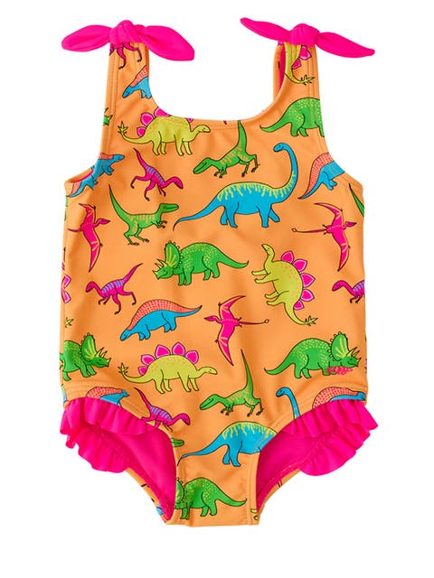 Baby Girls UPF50+ Tie Shoulder One Piece