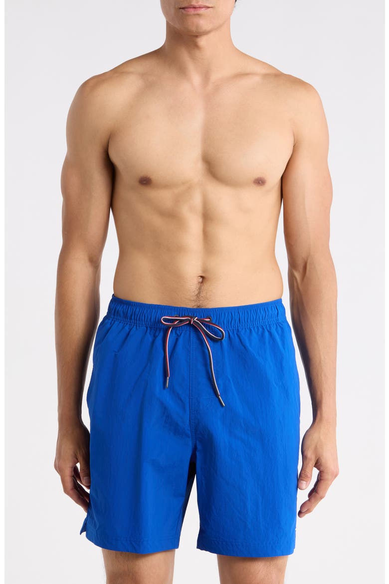 The Tommy Swim Trunks, Main, color, COBALT
