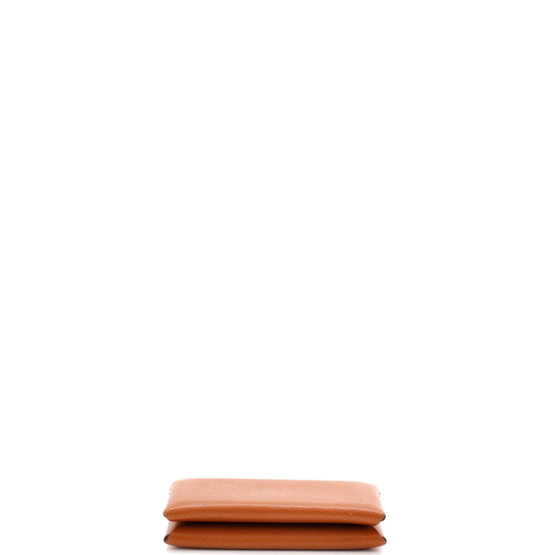 Calvi Card Holder Epsom, Alternate, color, Gold