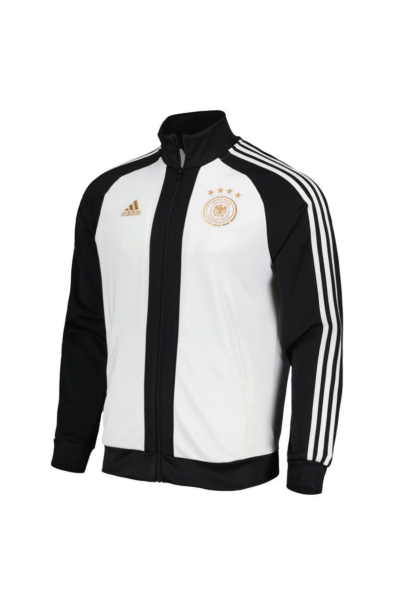adidas Men's adidas Black/White Germany National Team DNA Full-Zip Raglan Track Jacket, Alternate, color, 