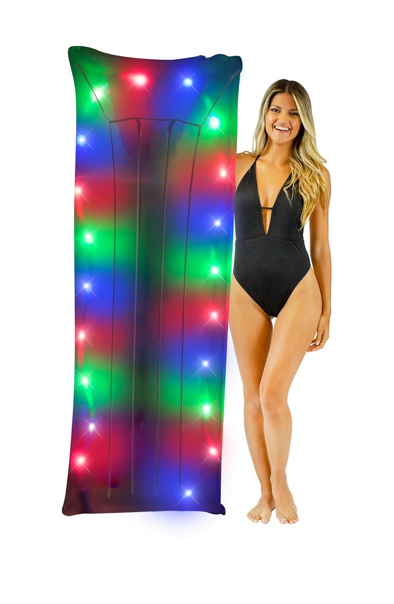 POOLCANDY Illuminated LED Pillow Raft, Main, color, Led Changing Color