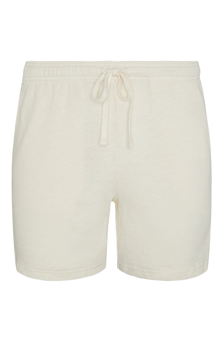 Onia Terry Slub Shorts 6", Alternate, color, Egret