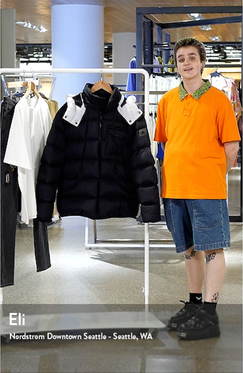 Bedstuy Water Repellent Down Puffer Jacket, sales video thumbnail