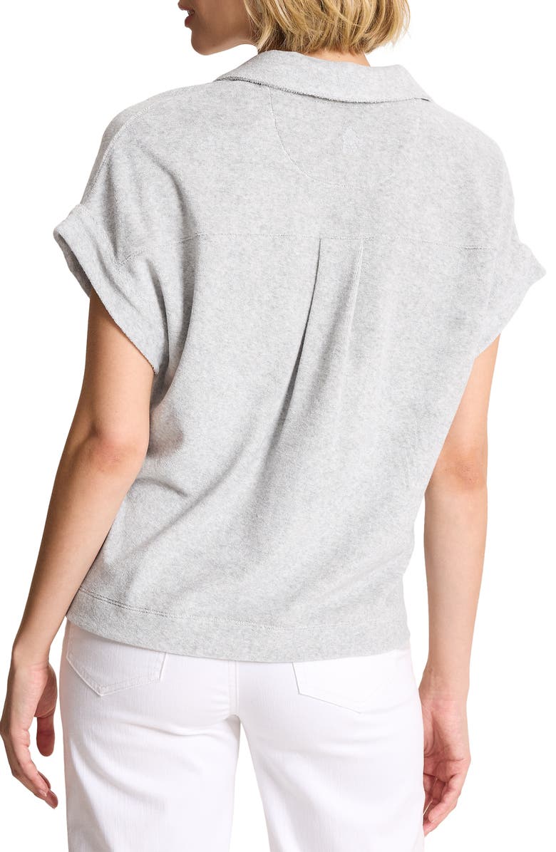 Tommy Bahama Suncoast Terry Cloth Polo, Alternate, color, Summer Grey Heather