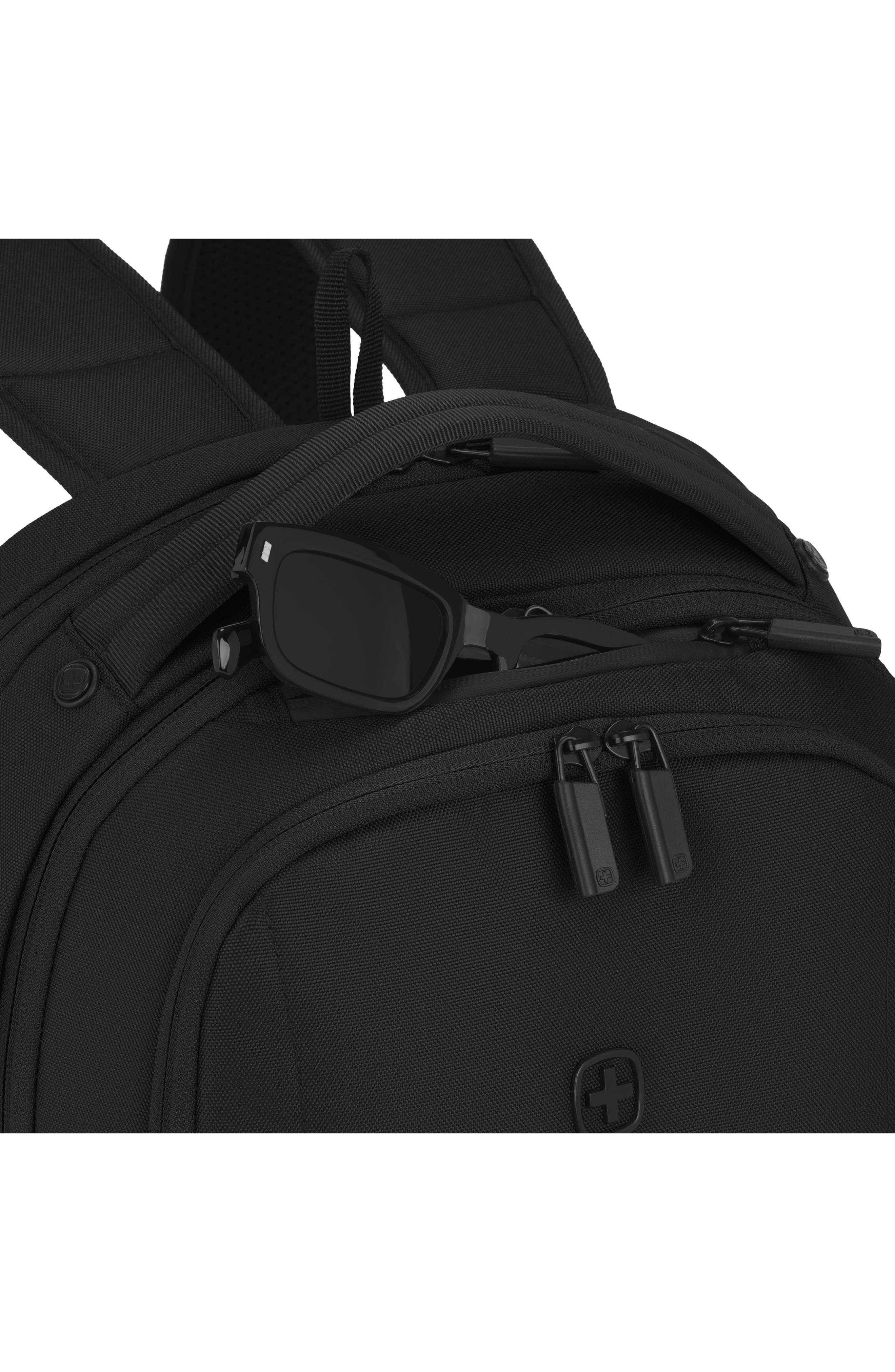 3573 Laptop Backpack, Alternate, color, BLACK