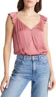 PAIGE Lunah Satin Bodysuit