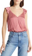 PAIGE Lunah Satin Bodysuit
