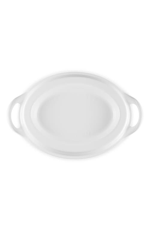 Le Creuset Enamel Cast Iron Doufeu In White