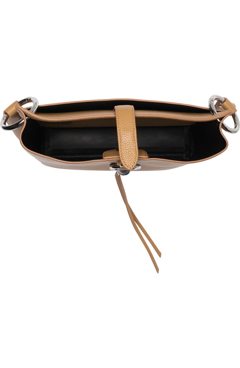 Rebecca Minkoff Megan Small Leather Feed Bag, Alternate, color,