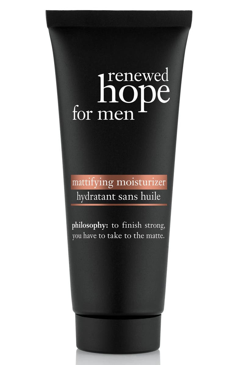philosophy 'renewed hope' mattifying moisturizer for men, Main, color, 