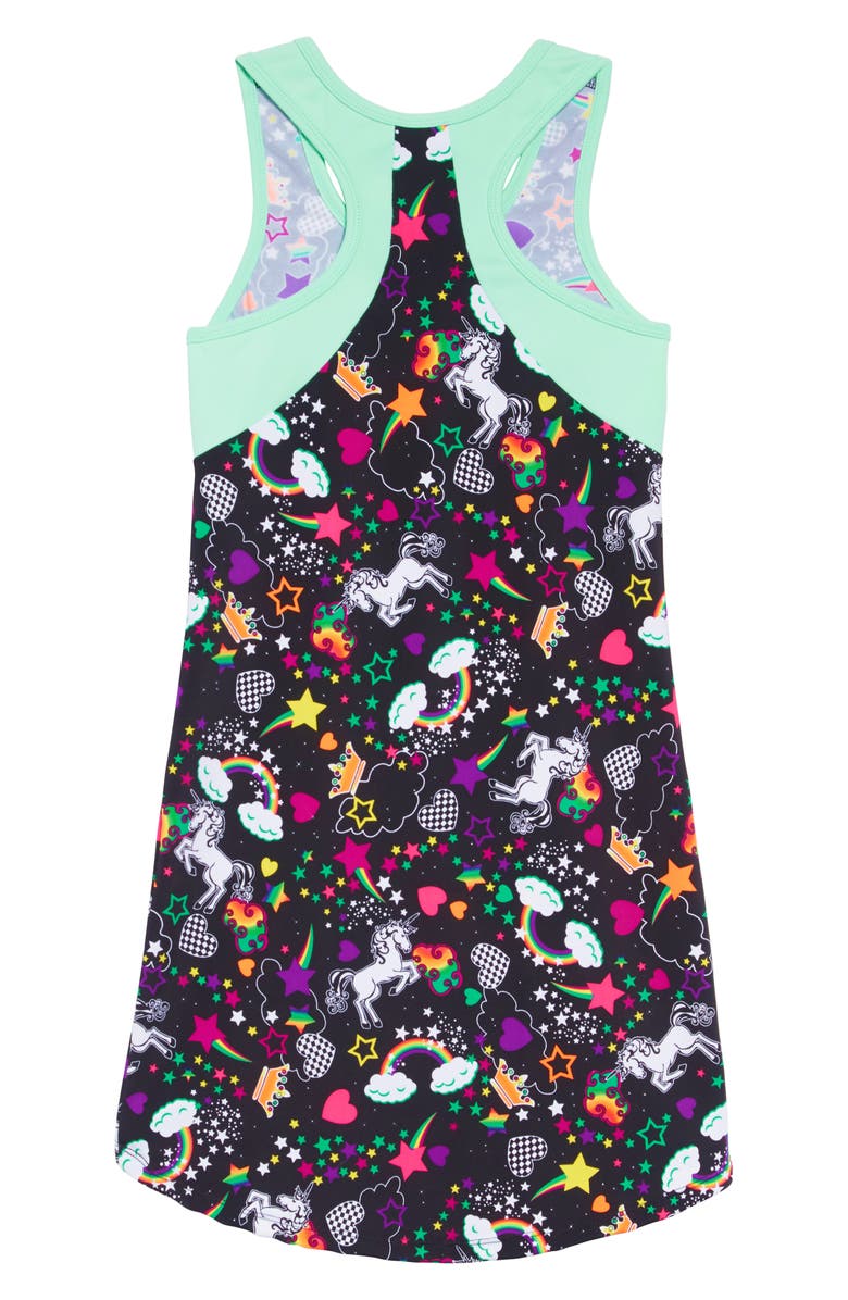 GP Sport Unicorn Love Active Dress, Alternate, color,