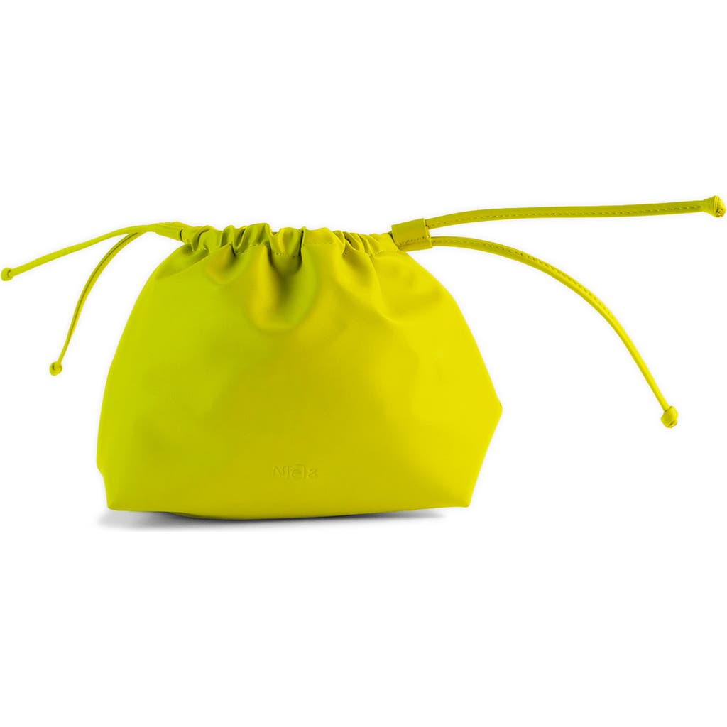 Mela Vegan Leather Pouch Clutch in Zest at Nordstrom Rack