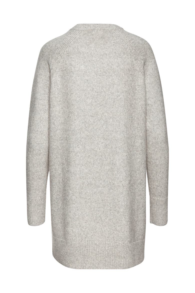 Basic Tunic Sweater, Alternate, color, Grey Heather