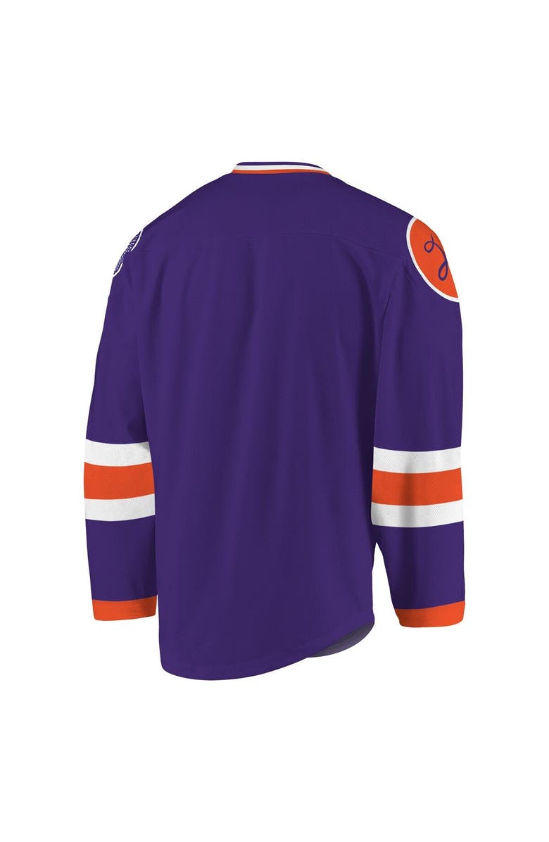 ADPRO Sports Youth Purple/Orange Halifax Thunderbirds Replica Jersey, Alternate, color, Purple