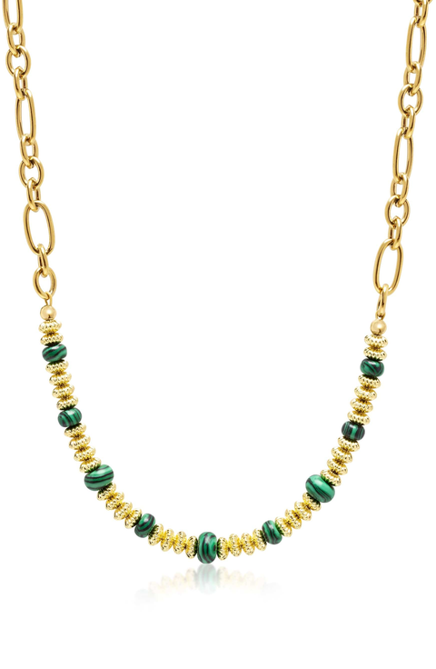 Malachite Chain Choker