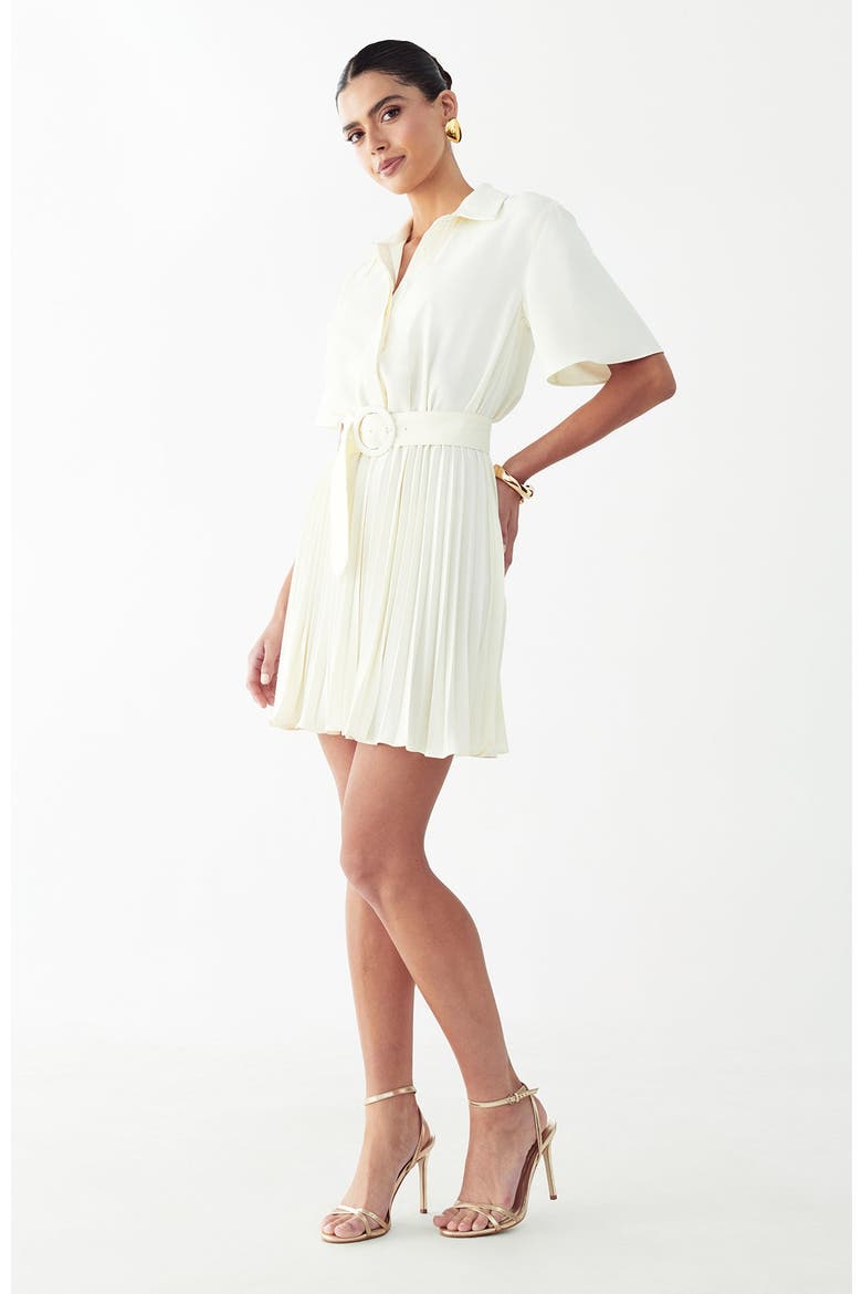 Mckenzi Mini Dress, Alternate, color, Cream