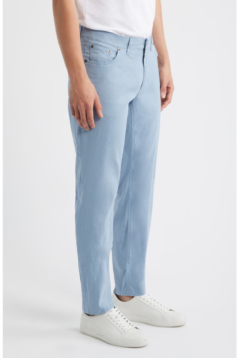 Chuck Modern Fit Linen & Cotton Pants, Alternate, color, CLOUD