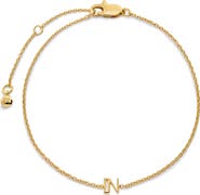 Monica Vinader Initial Chain Bracelet