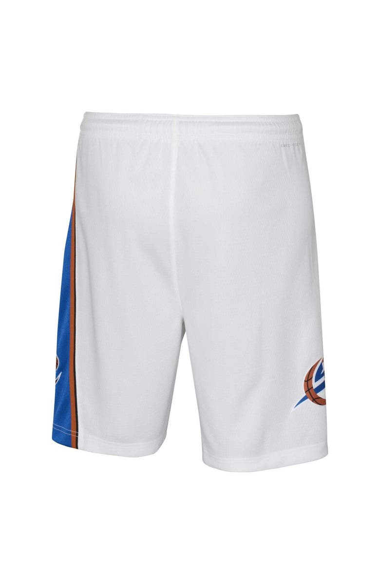 Nike Youth Nike White Washington Wizards Hardwood Classics Swingman Shorts, Alternate, color, 