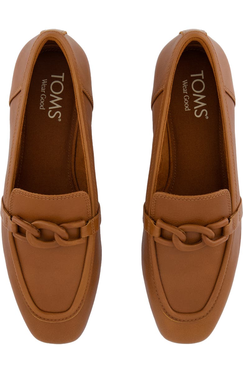 TOMS Lynette Loafer, Alternate, color, Brown