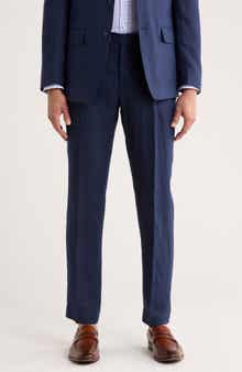 Tommy Hilfiger Flat Front Linen Trousers