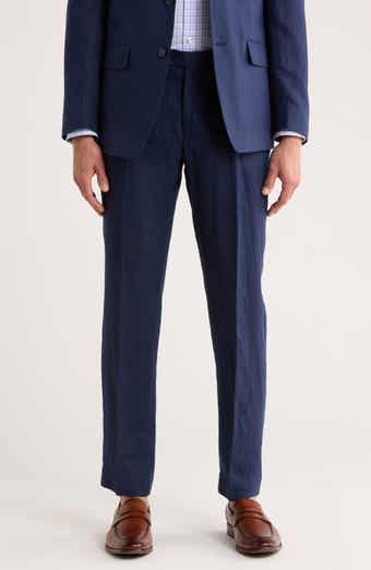 Tommy Hilfiger Flat Front Linen Trousers