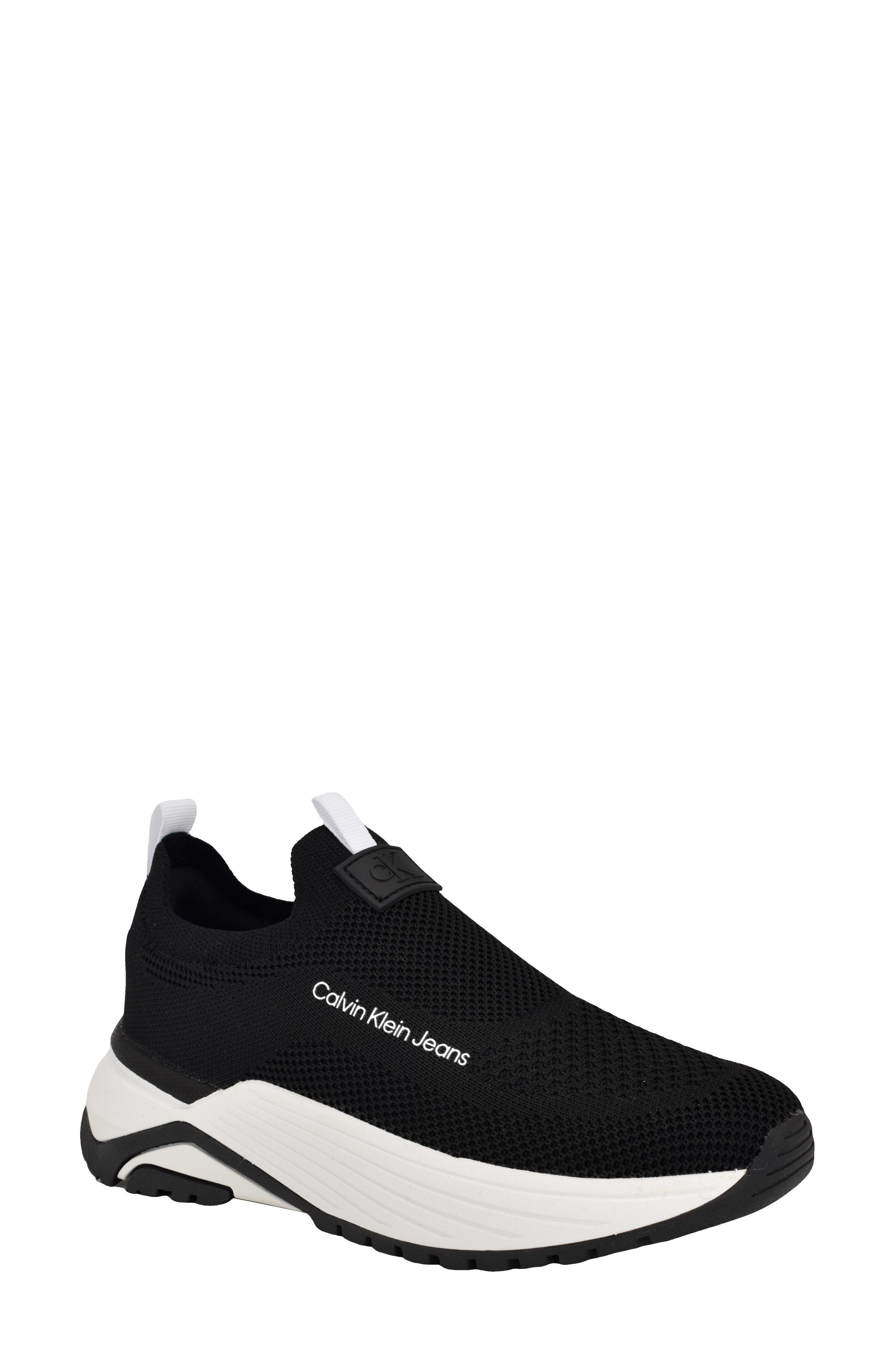 Calvin Klein Aleva Knit Slip-On Sneaker, Main, color, 