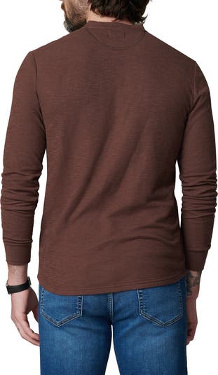 Double Face Thermal Henley Shirt