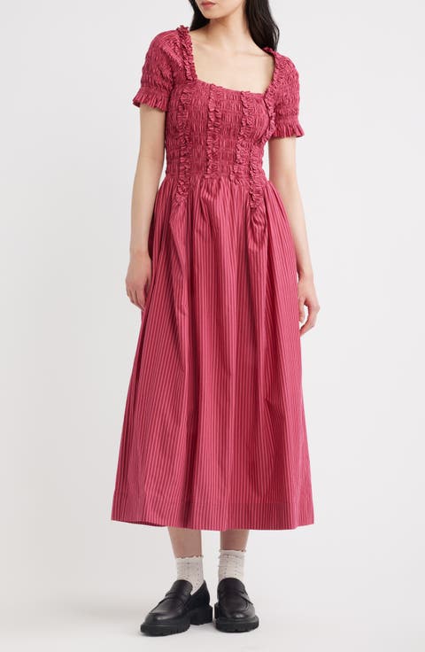 Raphaela Ruffle Midi Dress
