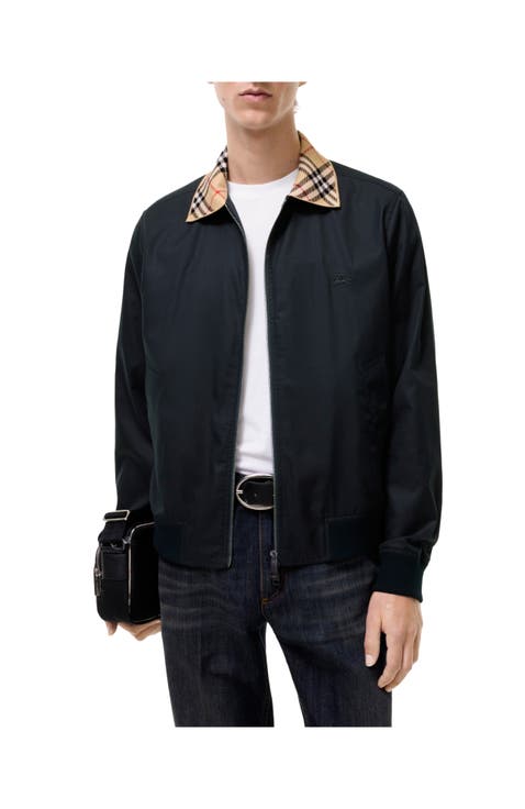 Gabardine Glenfields Bomber Jacket