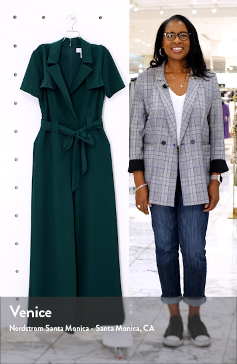 Mark + James Badgley Mischka Trench Jumpsuit, sales video thumbnail