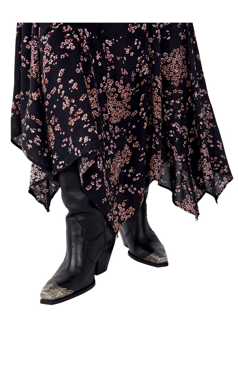 Free People Backseat Glamour Maxi Skirt, Alternate, color,