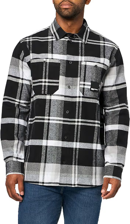Men's Check Double Pocket Shirt