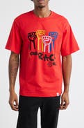 VIC GARCIA WORLD Human Race Cotton Graphic T-Shirt