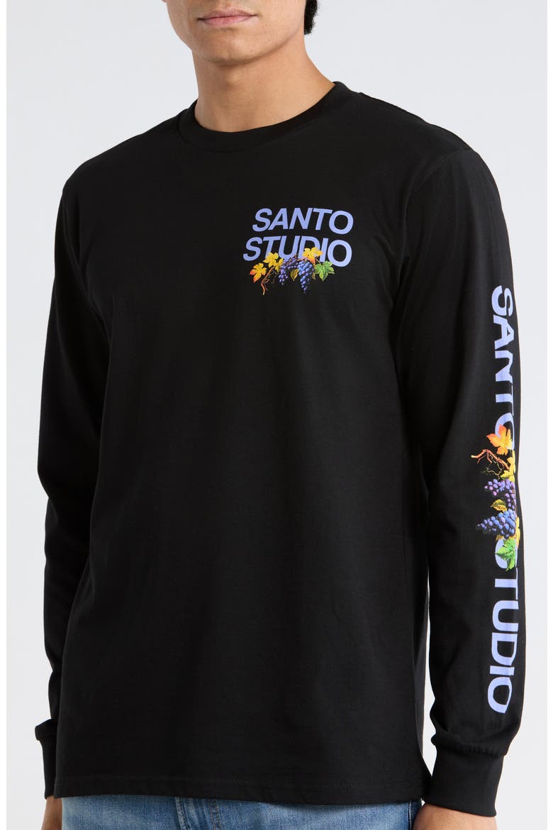 x Luke Rockhold Timing Long Sleeve Graphic T-Shirt, Alternate, color, BLACK
