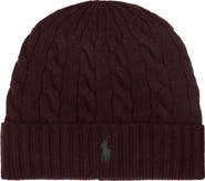 Polo Ralph Lauren Cashmere Blend Cable Beanie