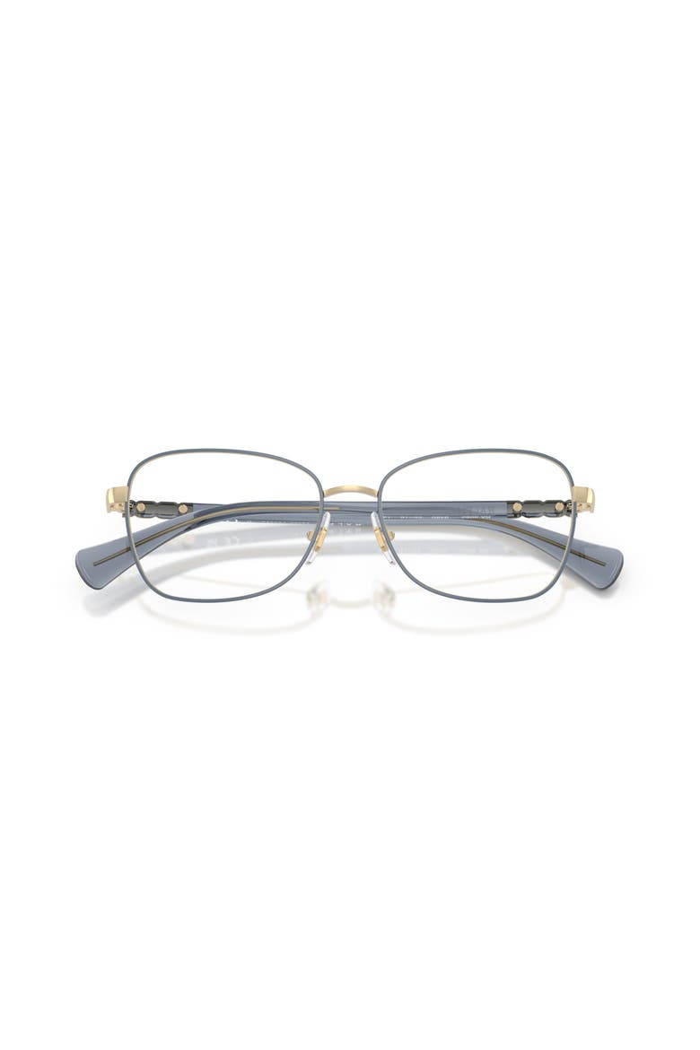 53mm Square optical glasses, Alternate, color, Blue