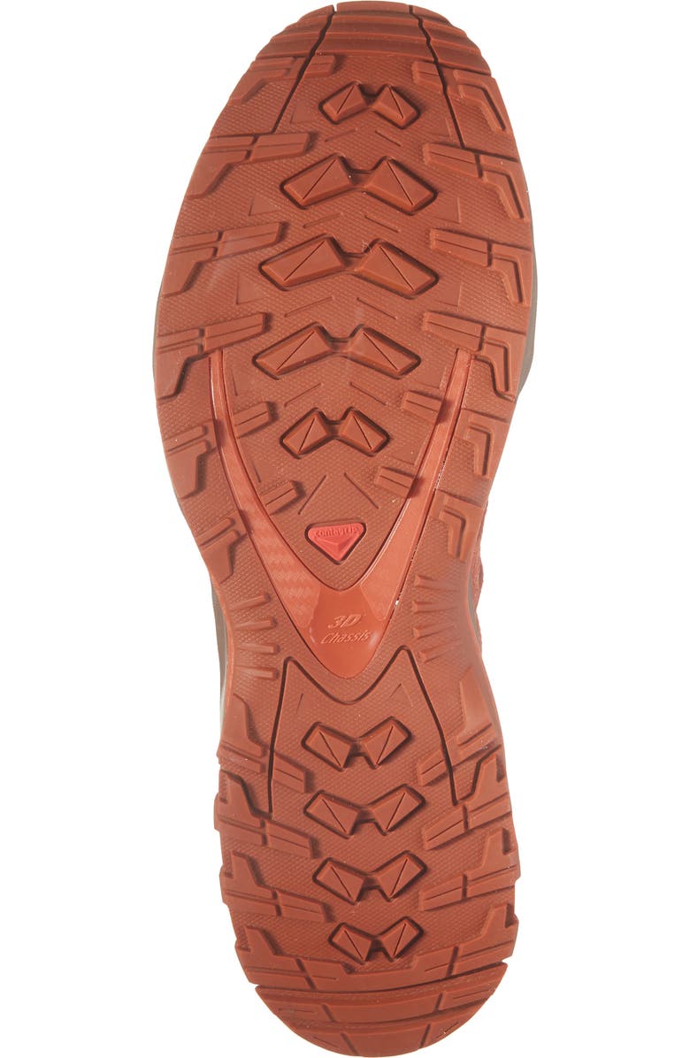 Salomon XA Pro 3D Red Ashes Trail Sneaker, Alternate, color, Pecan Brown/ Chili/ Mustang
