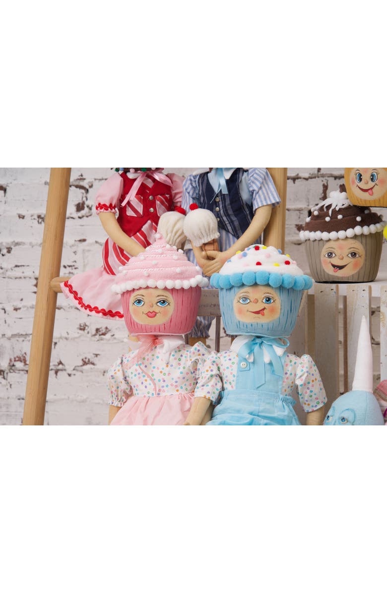 Gallerie II Clarence Cupcake Gathered Traditions Joe Spencer's Figurine Doll 6.5", Alternate, color, Brown
